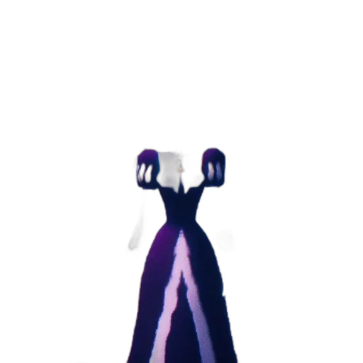 dress, staff, sword, weapon, 3d render, concept art, pixel art, anime transparent PNG cut-out