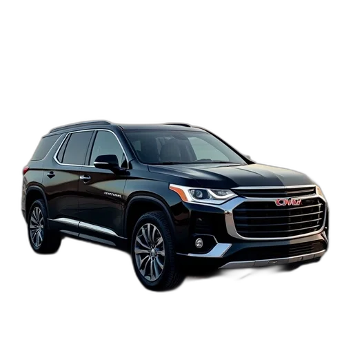 car, new, 2020, traverse transparent PNG cut-out