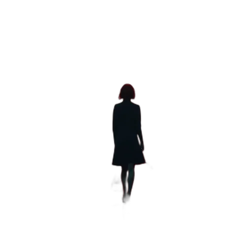 dress, jacket, umbrella, robot, pixel art, concept art, 3d render, anime transparent PNG cut-out