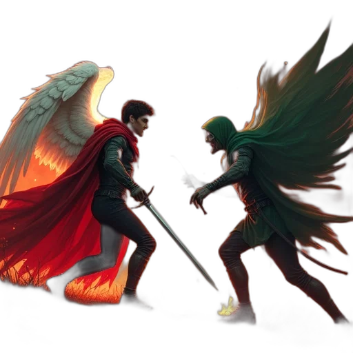 concept art, comic book art, fantasy art, pixel art, green, digital, illustration, battle transparent PNG cut-out