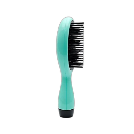 hair, staff, weapon, green, turquoise, hairbrush, white, handle transparent PNG cut-out