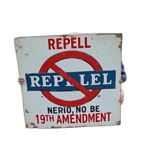 weapon, repeal, 19th, amendment transparent PNG cut-out