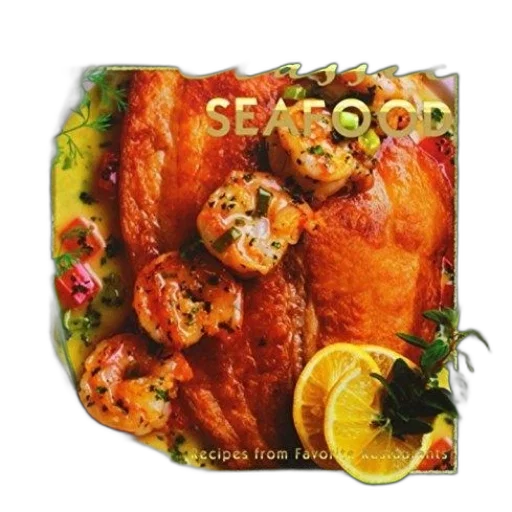 food, book, cover, titled, new, orleans, classic, seafood transparent PNG cut-out