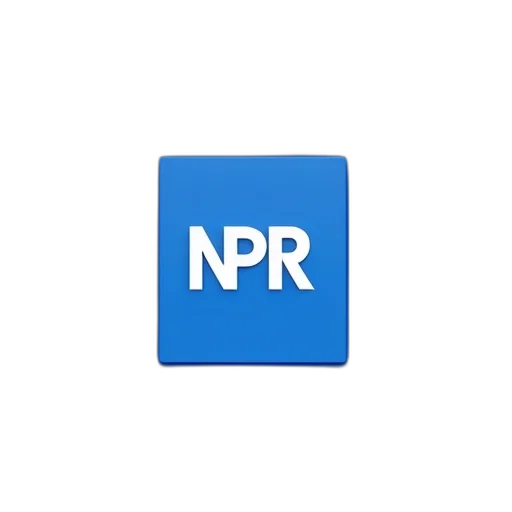 npr, news, now, logo transparent PNG cut-out