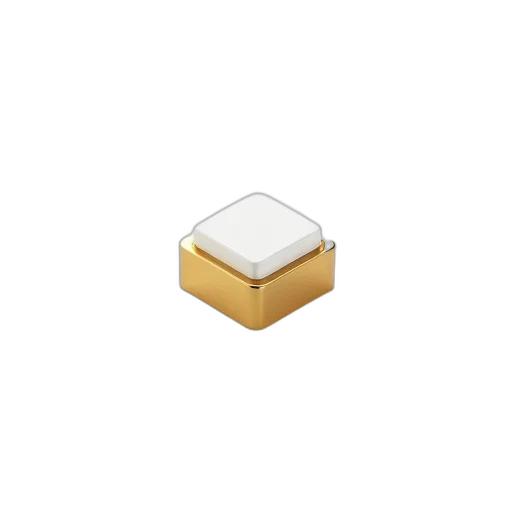 food, jewelry, furniture, crown, pixel art, 3d render, golden, monochrome transparent PNG cut-out