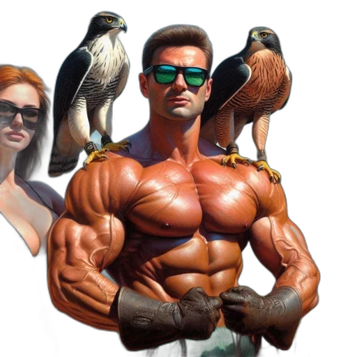 animal, photorealistic, concept art, comic book art, pixel art, three, individuals, relax transparent PNG cut-out