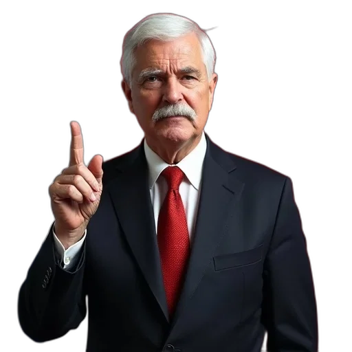 face, staff, jacket, weapon, photorealistic, man, white, hair transparent PNG cut-out