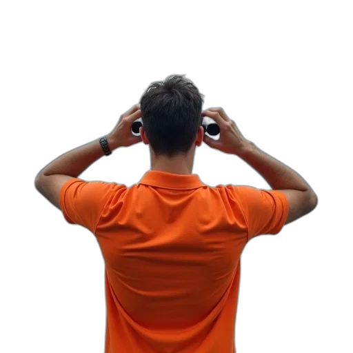 staff, jacket, mask, face transparent PNG cut-out