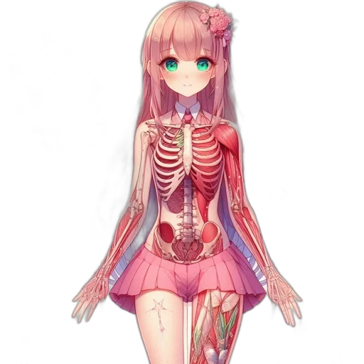 dress, creature, robot, animal, pixel art, anime, concept art, cartoon transparent PNG cut-out