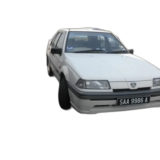 car, 3d render, photorealistic, white, license, plate, saa, 9986 transparent PNG cut-out