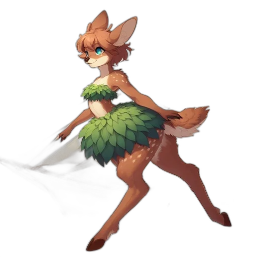 staff, dress, creature, animal, fantasy art, concept art, pixel art, watercolor transparent PNG cut-out