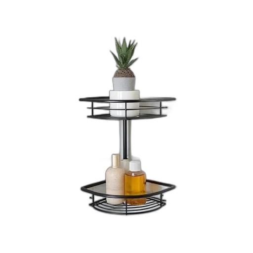 furniture, 3d render, two, tier transparent PNG cut-out