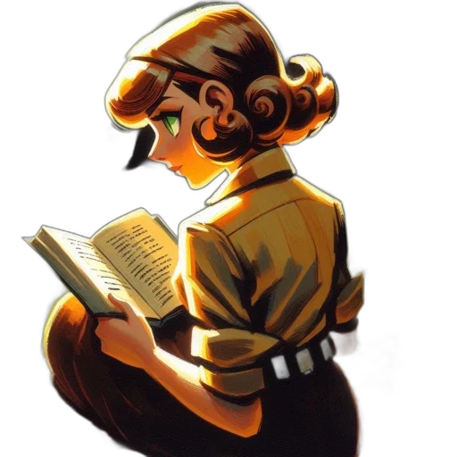 staff, robot, hat, mask, comic book art, concept art, fantasy art, cartoon transparent PNG cut-out