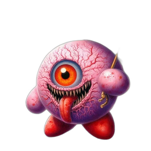 creature, robot, animal, staff, concept art, 3d render, pixel art, watercolor transparent PNG cut-out
