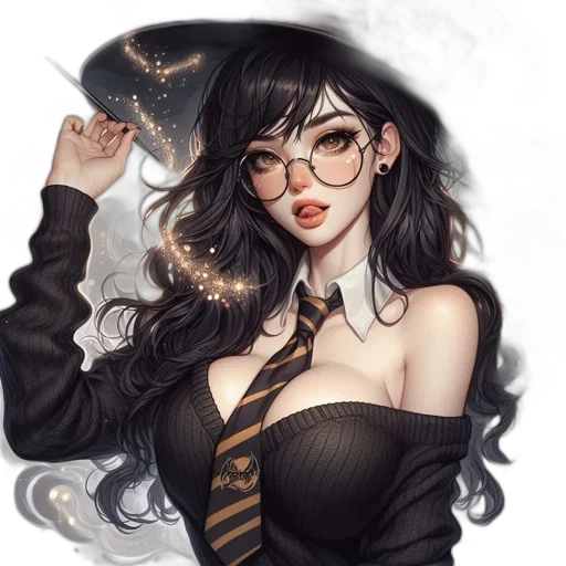 staff, dragon, dress, fantasy art, concept art, comic book art, pixel art, dark transparent PNG cut-out