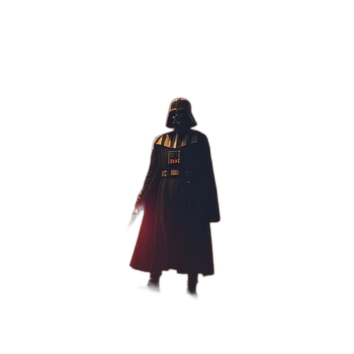 jacket, staff, weapon, mask, pixel art, concept art, 3d render, comic book art transparent PNG cut-out