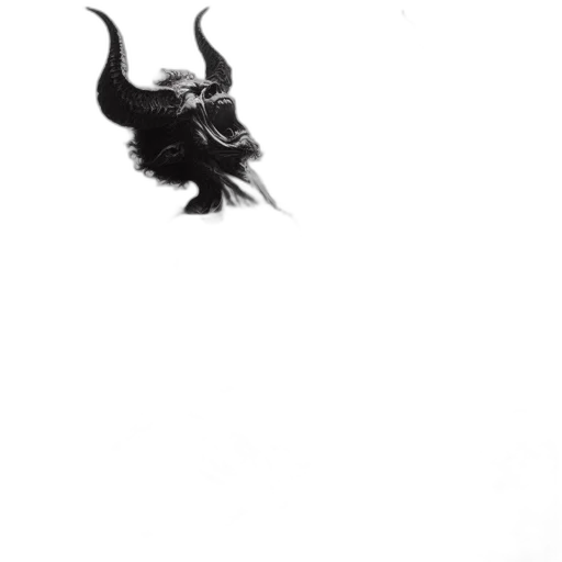 dragon, mask, creature, animal, concept art, fantasy art, comic book art, photorealistic transparent PNG cut-out