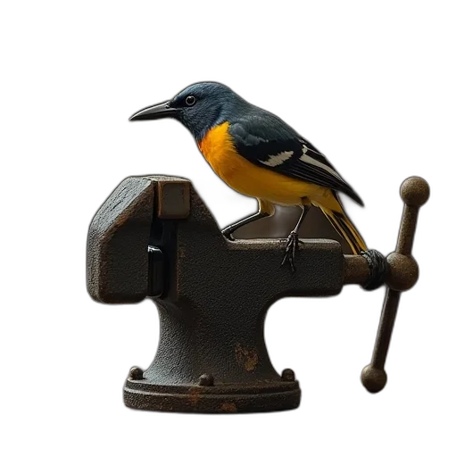 staff, animal, jewelry, furniture, 3d render, photorealistic, image, vise transparent PNG cut-out