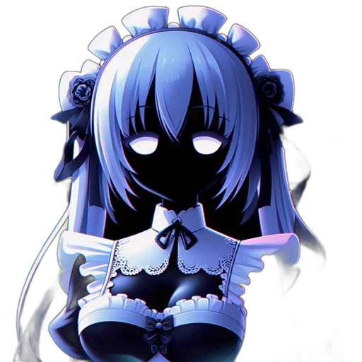 mask, face, robot, dress, concept art, pixel art, 3d render, anime transparent PNG cut-out