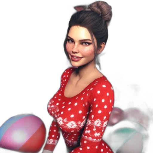 dress, face, staff, photorealistic, 3d render, concept art, fantasy art, red transparent PNG cut-out