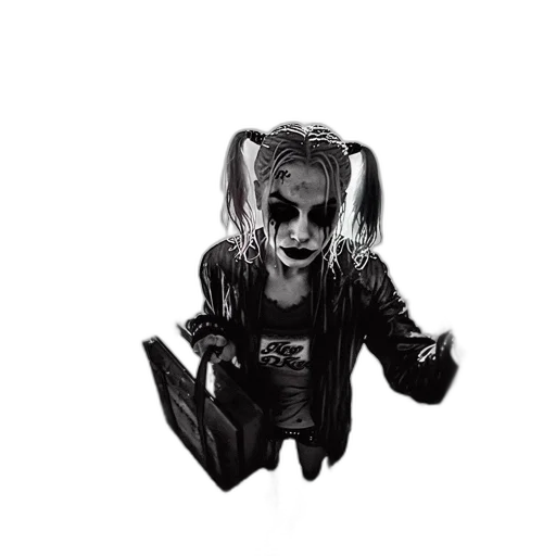 mask, creature, face, jacket, comic book art, concept art, pencil sketch, cartoon transparent PNG cut-out