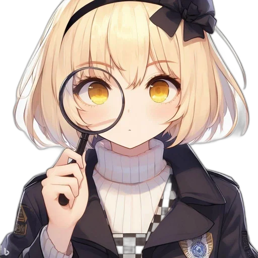 staff, jacket, face, hat, anime, pixel art, cartoon, concept art transparent PNG cut-out