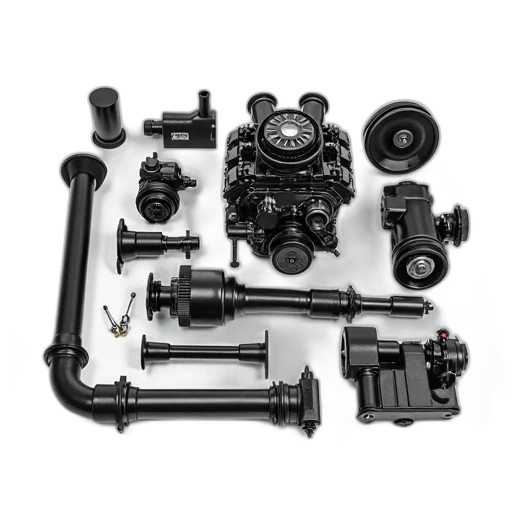 weapon, car, robot, staff, collection, parts, spread, out transparent PNG cut-out