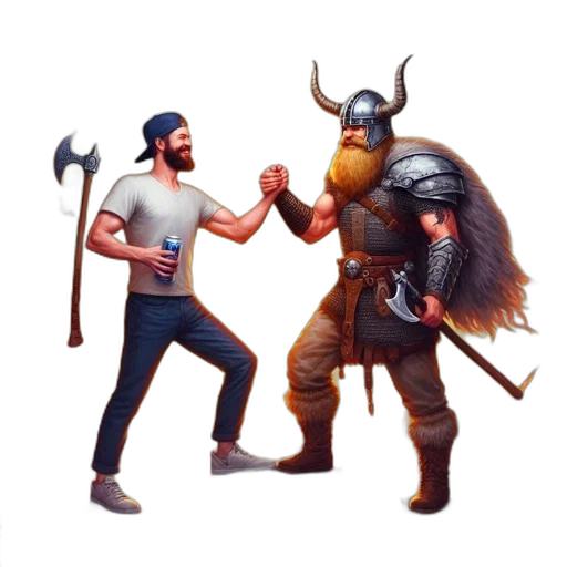 sword, weapon, concept art, fantasy art, pixel art, comic book art, modern, man transparent PNG cut-out