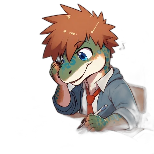 dragon, creature, mask, animal, watercolor, concept art, cartoon, pixel art transparent PNG cut-out