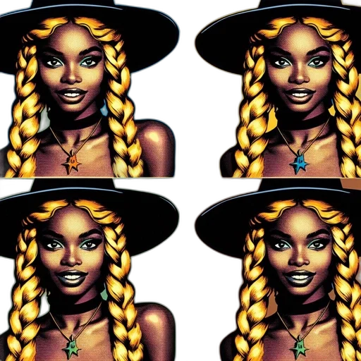 hat, cartoon, pixel art, fantasy art, concept art, golden, earth tones, dark transparent PNG cut-out