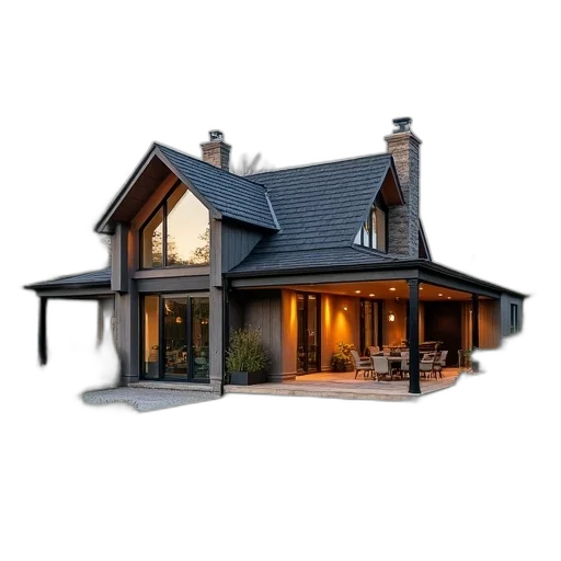 building, furniture, 3d render, photorealistic, concept art, pixel art, earth tones, dark transparent PNG cut-out