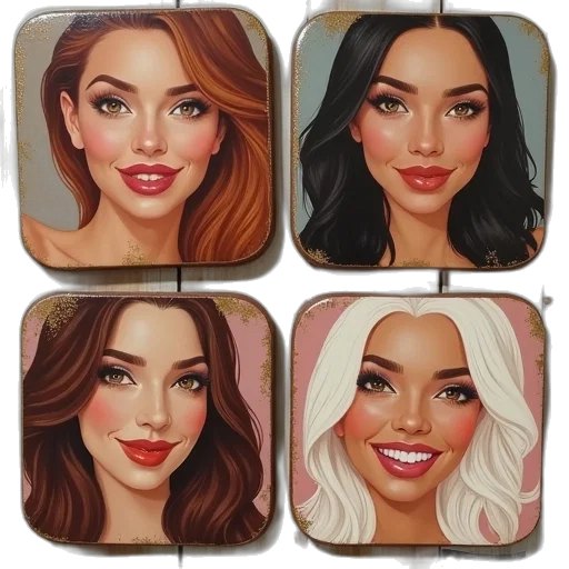 jewelry, photorealistic, cartoon, fantasy art transparent PNG cut-out