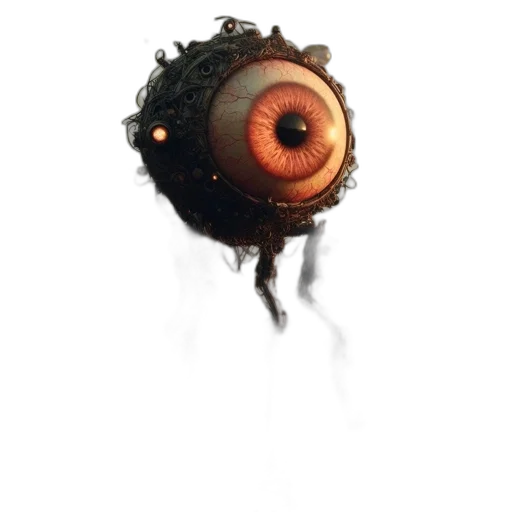 mask, creature, staff, face, concept art, 3d render, fantasy art, photorealistic transparent PNG cut-out
