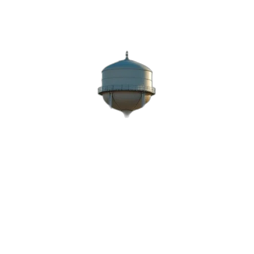 building, hat, robot, crown, pixel art, 3d render, concept art, photorealistic transparent PNG cut-out