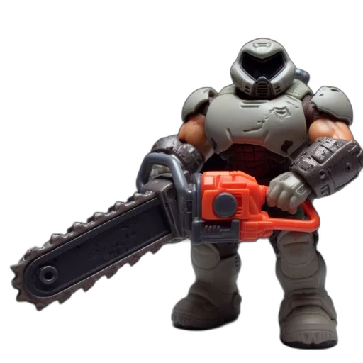 weapon, robot, concept art, 3d render, elaborate, armored, figure, possibly transparent PNG cut-out