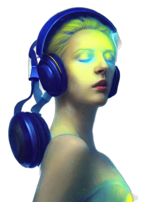 robot, face, mask, cyberpunk transparent PNG cut-out