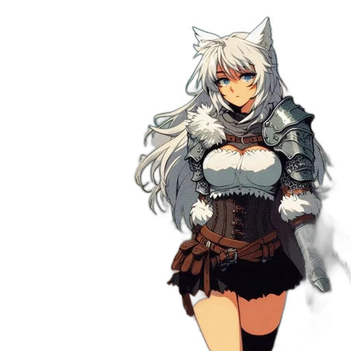 staff, fantasy art, concept art, pixel art, anime, monochrome, dark, armored transparent PNG cut-out