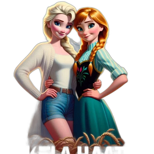 dress, jewelry, crown, 3d render, concept art, fantasy art, cartoon, snow transparent PNG cut-out