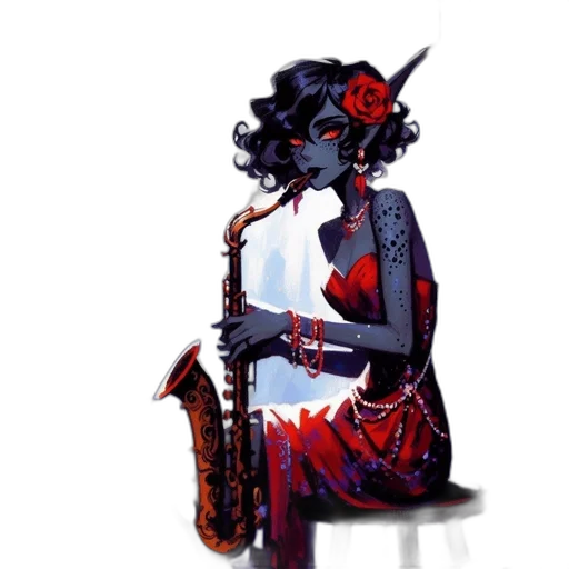 dress, staff, concept art, pixel art, fantasy art, comic book art, red, woman transparent PNG cut-out