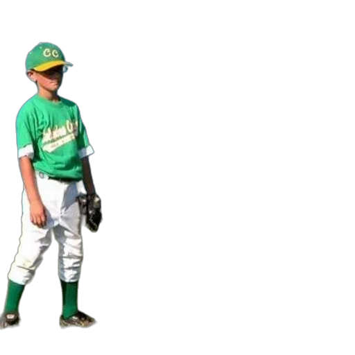staff, animal, creature, green, two, young, baseball, players transparent PNG cut-out