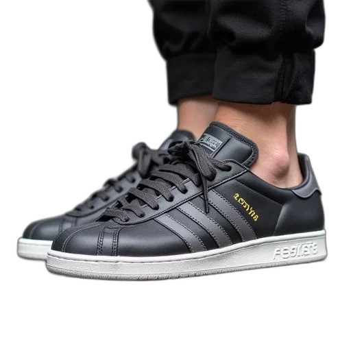 shoes, photorealistic, dark, mens transparent PNG cut-out