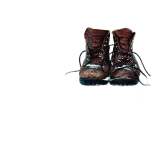 shoes, weapon, jacket, photorealistic, 3d render, concept art, watercolor, dark transparent PNG cut-out