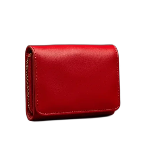 red, person, wallet transparent PNG cut-out