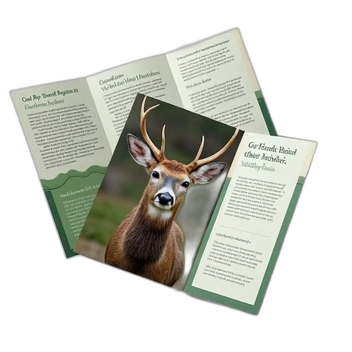 animal, brochure, oak, bay, deer, project, featuring, large transparent PNG cut-out