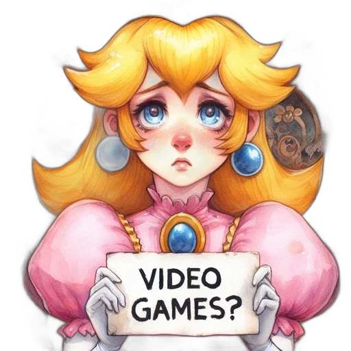 face, dress, weapon, pixel art, concept art, vaporwave, anime, animated transparent PNG cut-out