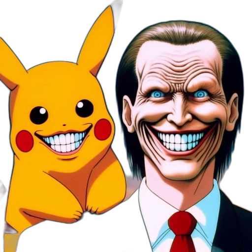 mask, face, animal, creature, cartoon, concept art, comic book art, two transparent PNG cut-out