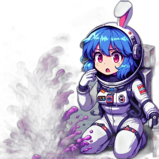 robot, creature, dragon, staff, pixel art, concept art, anime, vaporwave transparent PNG cut-out