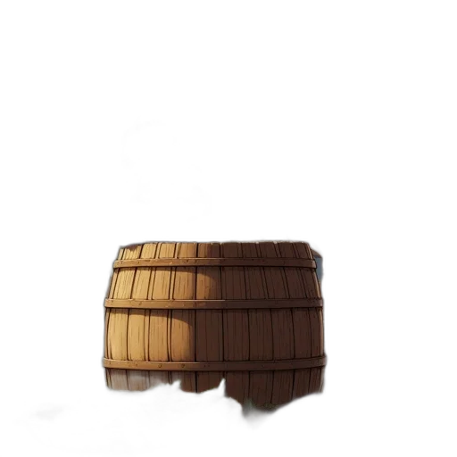 furniture, bottle, crown, hat, 3d render, concept art, pixel art, photorealistic transparent PNG cut-out