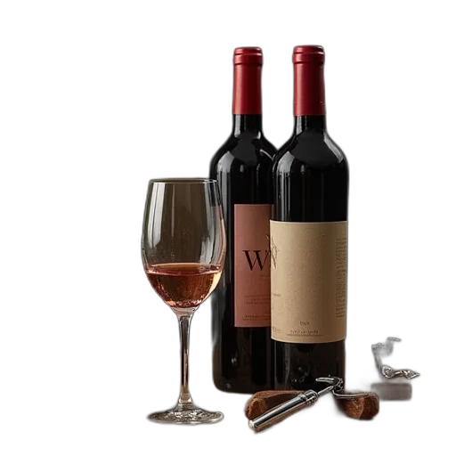 bottle, wine, show, essentials transparent PNG cut-out