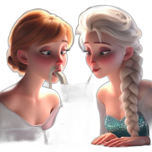 3d render, concept art, fantasy art, photorealistic, snow, underwater, fire, pastel transparent PNG cut-out